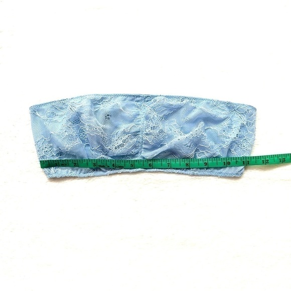 Kimchi Blue Urban Outfitters Light Blue Lace Bandeau M - Picture 10 of 13